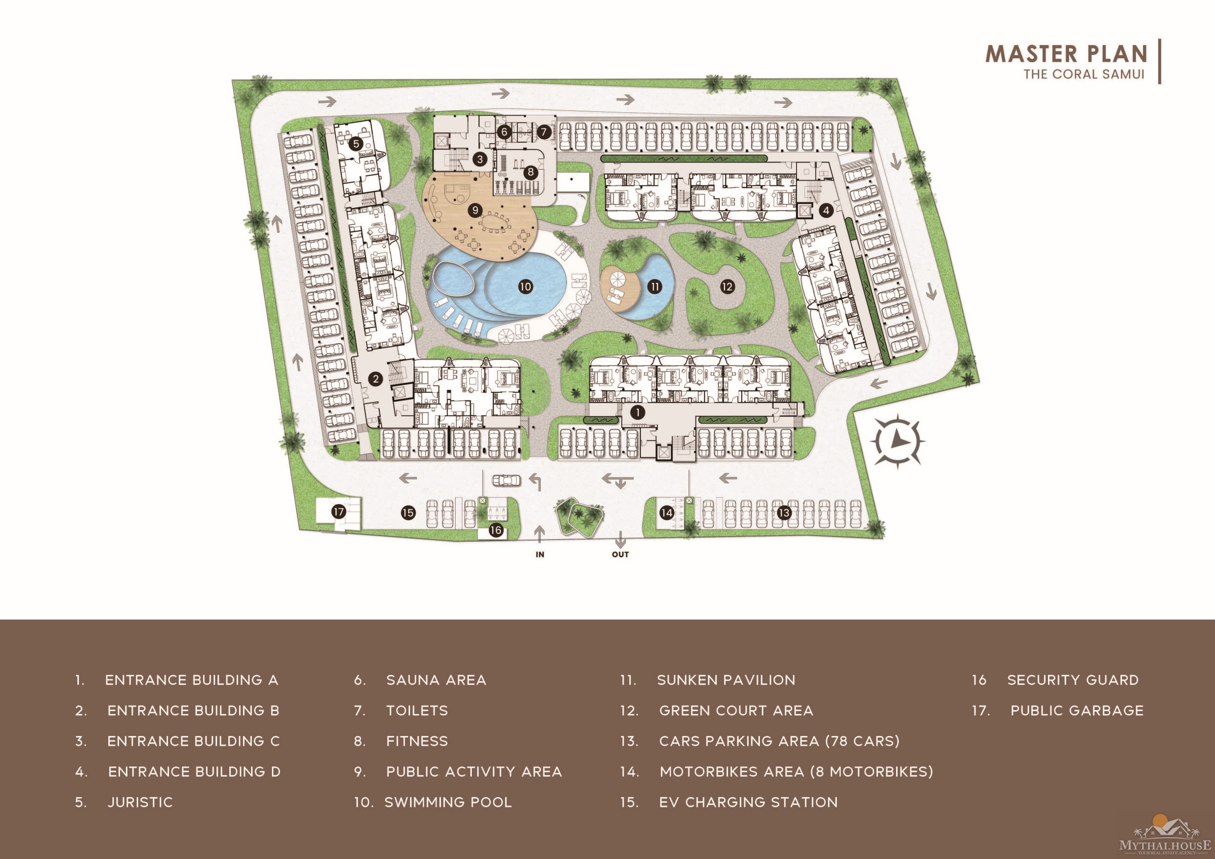 Coral Condo Samui master plan